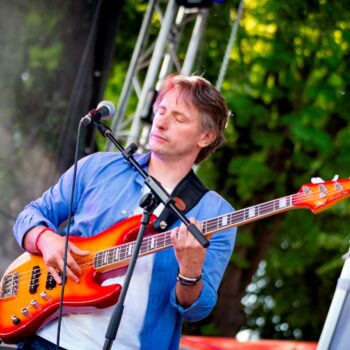 guitariste d'un groupe du Tremplin