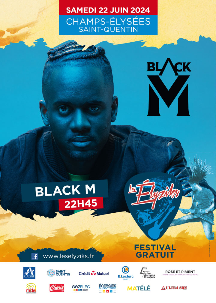 Samedi 22 juin 2024 - Black M